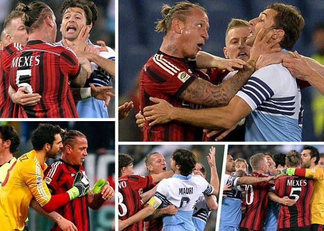 Philippe Mexes Cekik Leher Mauri, Dihukum Larangan Tampil Empat Laga